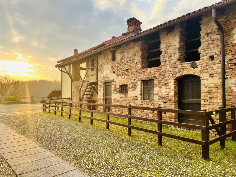 La maison de Jean Bosco au hameau des Becchi, en Italie